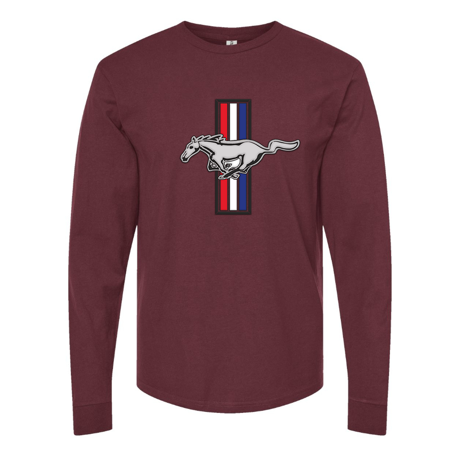 Men's Mustang Long Sleeve T-Shirt